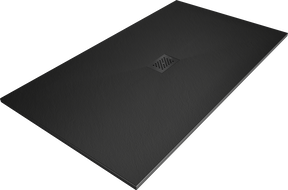 Mexen Hugo obdĺžnikový sprchový kút SMC 170 x 100 cm, čierny, kryt čierny - 42701017-B