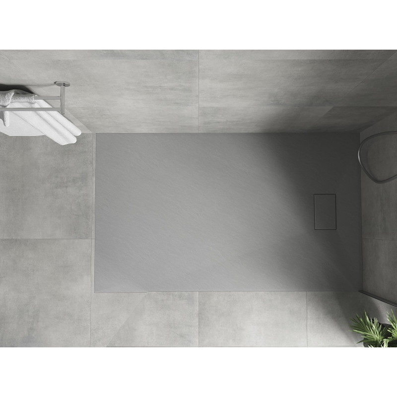 Mexen Hugo obdĺžniková sprchová vanička SMC 150 x 70 cm, sivá - 42617015