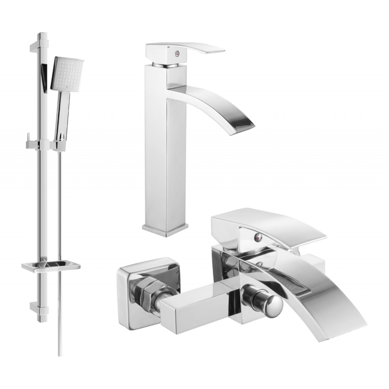 Mexen Libra DQ45 vaňová sada, chróm - 745113DQ45-00