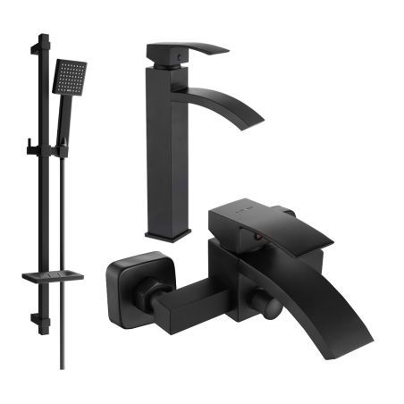 Mexen Libra DQ45 vaňový set, čierny - 745113DQ45-70