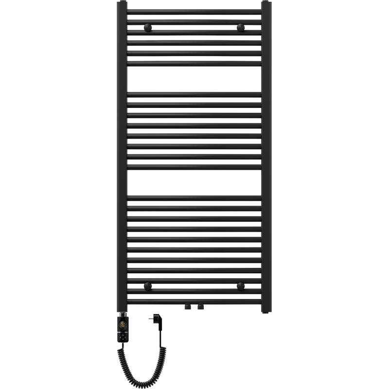 Mexen Ares elektrický radiátor 1200 x 600 mm, 600 W, čierny - W102-1200-600-2600-70