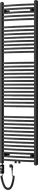 Mexen Ares elektrický radiátor 1800 x 500 mm, 900 W, čierny - W102-1800-500-2900-70