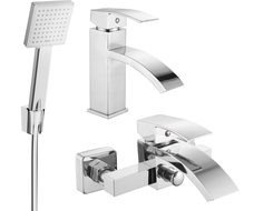 Mexen Libra R45 vaňová sada, chróm - 745103R45-00