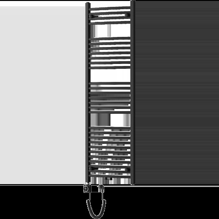 Mexen Ares elektrický radiátor 1500 x 500 mm, 600 W, čierny - W102-1500-500-6600-70