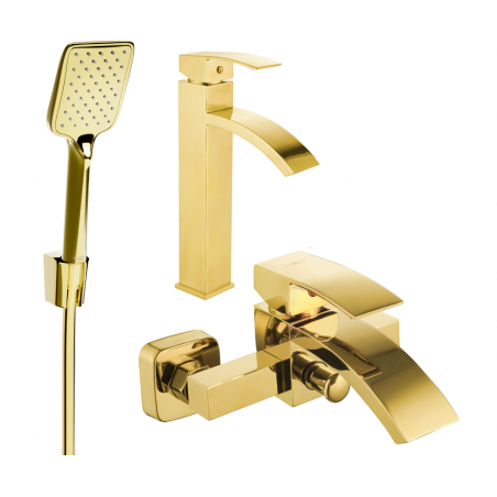 Mexen Libra R62 vaňový set, zlatý - 745113R62-50