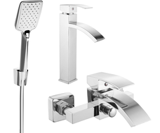 Mexen Libra R62 kúpeľňová súprava, chróm - 745113R62-00