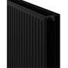Mexen CH20 Hygiene radiátor 900 x 900 mm, bočné pripojenie, 1386 W, čierny - W420H-090-090-70
