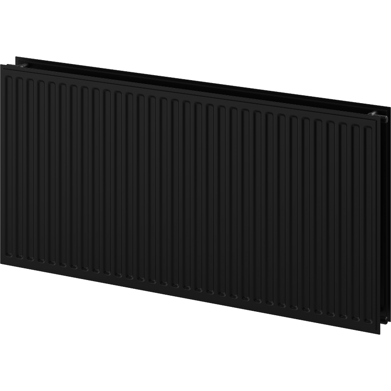 Mexen CH20 Hygiene radiátor 900 x 900 mm, bočné pripojenie, 1386 W, čierny - W420H-090-090-70