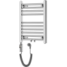 Mexen Mars elektrický radiátor 500 x 400 mm, 300 W, chróm - W110-0500-400-2300-01