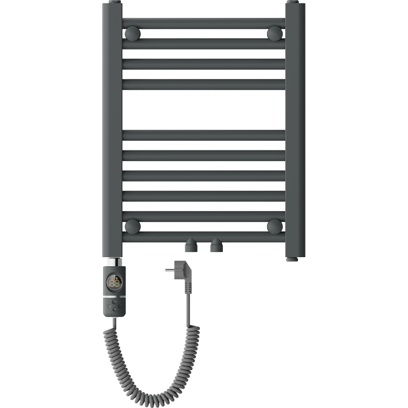 Mexen Mars elektrický radiátor 500 x 400 mm, 300 W, antracit - W110-0500-400-2300-66