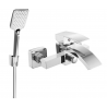 Mexen Libra R62 vaňová batéria so sprchovým setom, chróm - 74513R62-00