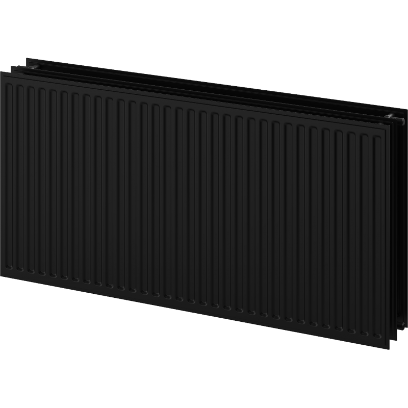 Mexen CH30 Hygienický doskový radiátor 500 x 600 mm, bočné pripojenie, 778 W, čierny - W430H-050-060-70