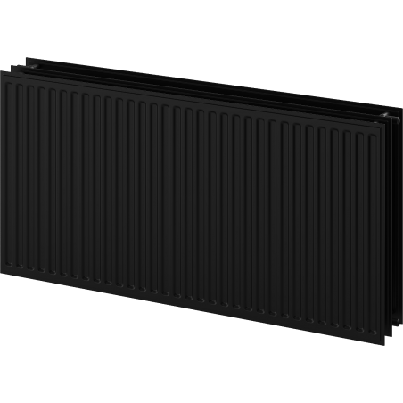 Mexen CH30 Hygienický doskový radiátor 500 x 600 mm, bočné pripojenie, 778 W, čierny - W430H-050-060-70