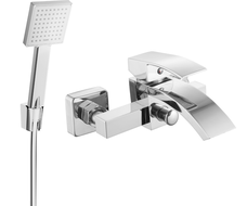 Mexen Libra R45 vaňová batéria so sprchovým setom, chróm - 74513R45-00