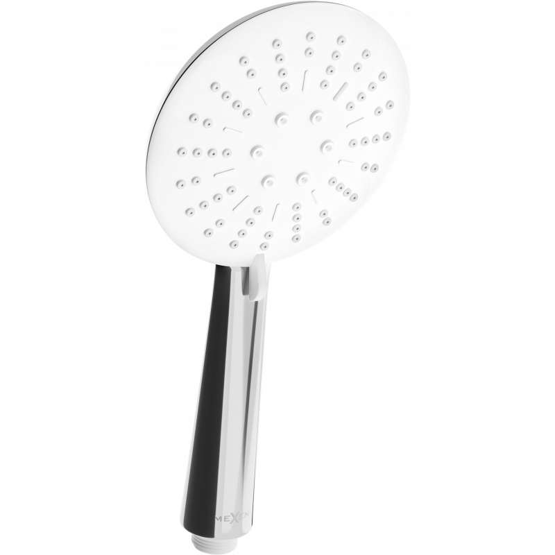 Mexen R-67 ručná sprcha 3-funkčná, chróm/biela - 79567-00