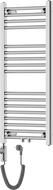Mexen Mars elektrický radiátor 900 x 400 mm, 300 W, chróm - W110-0900-400-2300-01
