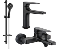 Mexen Lynx DQ40 kúpeľňová súprava, čierna - 745903DQ40-70