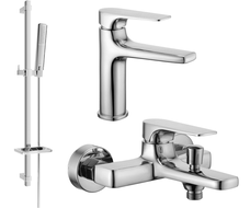 Mexen Lynx DQ72 vaňová súprava, chróm - 745903DQ72-00