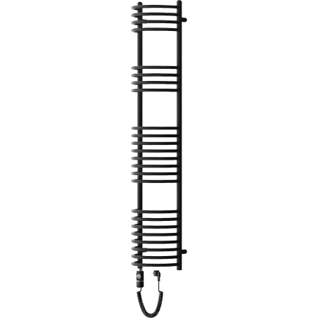 Mexen Eros elektrický radiátor 1600 x 318 mm, 600 W, čierny - W112-1600-318-2600-70