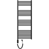 Mexen Apollo elektrický radiátor 1210 x 450 mm, 600 W, čierny - W117-1210-450-2600-70