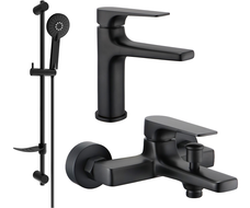 Mexen Lynx DF40 kúpeľňová súprava, čierna - 745903DF40-70