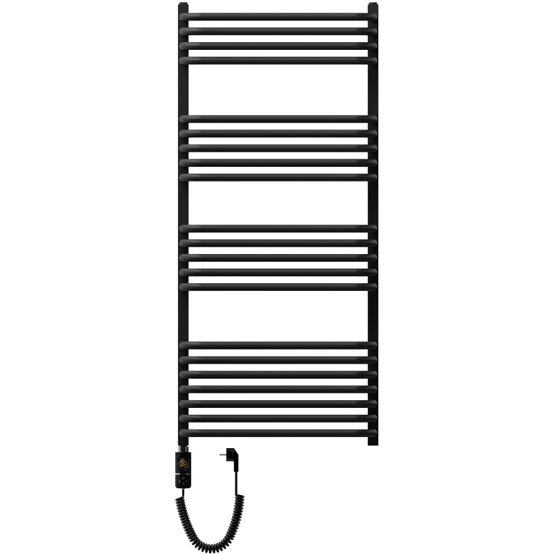 Mexen Apollo elektrický radiátor 1210 x 550 mm, 600 W, čierny - W117-1210-550-2600-70