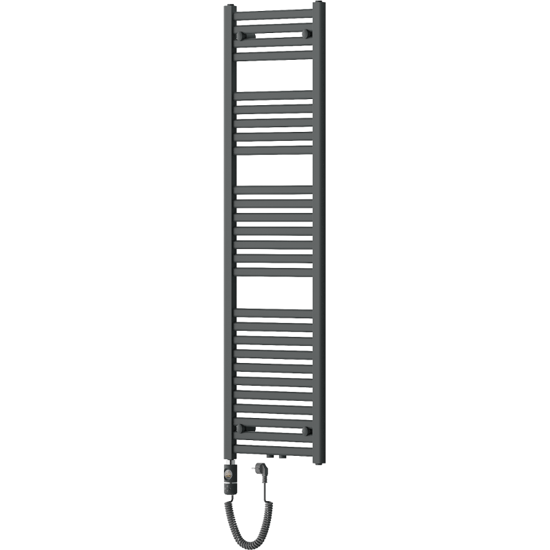 Mexen Hades elektrický radiátor 1500 x 400 mm, 600 W, antracit - W104-1500-400-2600-66