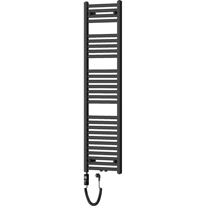 Mexen Hades elektrický radiátor 1500 x 400 mm, 600 W, čierny - W104-1500-400-2600-70