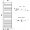 Mexen Hades elektrický radiátor 1800 x 600 mm, 900 W, biely - W104-1800-600-2900-20