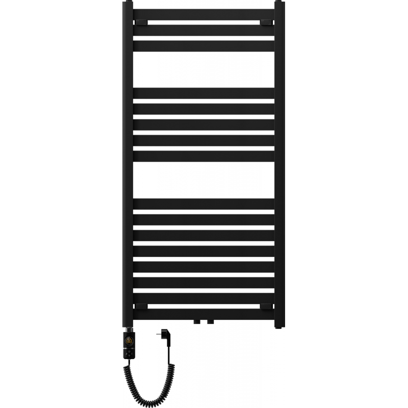 Mexen Uran elektrický radiátor 1200 x 600 mm, 600 W, čierny - W105-1200-600-2600-70