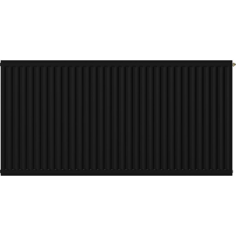 Mexen CVH10 Hygienický panelový radiátor 300 x 2600 mm, spodné pripojenie, 861 W, čierny - W610H-030-260-70