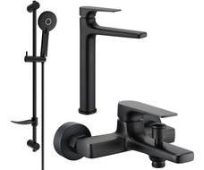 Mexen Lynx DF40 vaňový set, čierny - 745913DF40-70