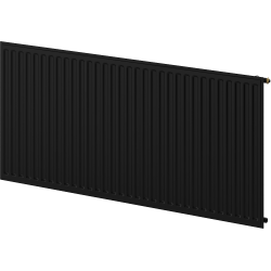 Mexen CVH10 Hygienický radiátor plochý 500 x 500 mm, spodné pripojenie, 265 W, čierny - W610H-050-050-70