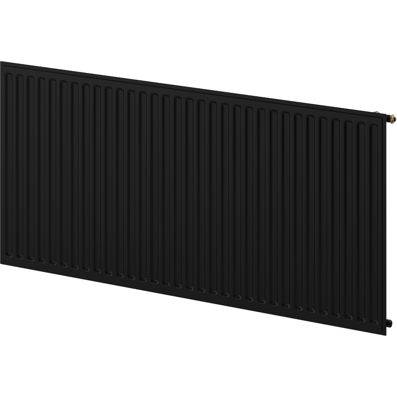 Mexen CVH10 Hygiene radiátor s plochým panelom 500 x 1000 mm, spodné pripojenie, 530 W, čierny - W610H-050-100-70