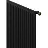 Mexen CVH10 Hygiene radiator na stenu 500 x 1400 mm, dolné pripojenie, 742 W, čierny - W610H-050-140-70