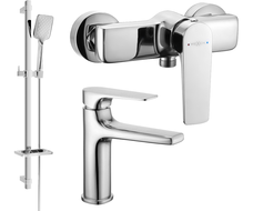 Mexen Lynx DQ62 sprchová sada, chróm - 745904DQ62-00