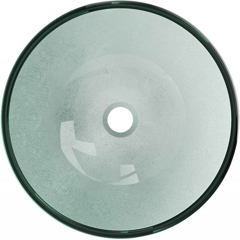 Mexen Mira sklenené umývadlo na dosku 42 x 42 cm, strieborné - 24124211