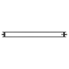 Mexen CVH20 Hygienický radiátor panelový 600 x 600 mm, dolní připojení, 660 W, černý - W620H-060-060-70