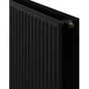 Mexen CVH20 Hygienický radiátor panelový 600 x 600 mm, dolní připojení, 660 W, černý - W620H-060-060-70
