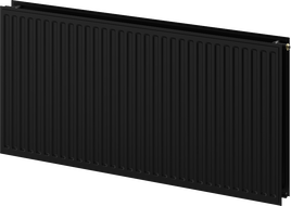 Mexen CVH20 Hygienický panelový radiátor 600 x 3000 mm, spodné pripojenie, 3298 W, čierny - W620H-060-300-70
