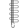 Mexen Kiso elektrický radiátor 1250 x 500 mm, 300 W, čierny - W114-1250-500-2300-70