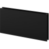 Mexen CVHF20 Hygiene Flat doskový radiátor 400 x 1400 mm, spodné pripojenie, 1007 W, čierny - W620HF-040-140-70