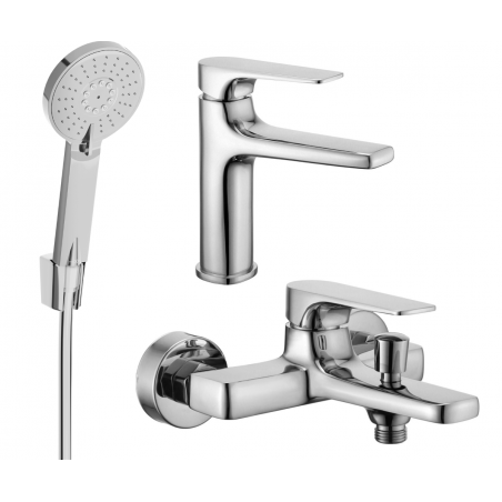 Mexen Lynx R40 vaňový set, chróm - 745903R40-00