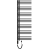 Mexen Neptun elektrický radiátor 1400 x 500 mm, 600 W, čierny - W101-1400-500-2600-70