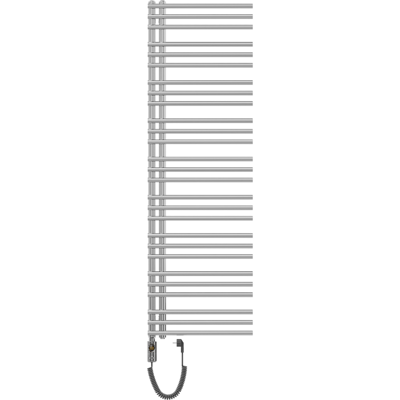 Mexen Neptun elektrický radiátor 1600 x 500 mm, 600 W, chróm - W101-1600-500-2600-01