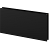 Mexen CVHF20 Hygiena Plošný radiátor 600 x 1400 mm, dolné pripojenie, 1405 W, čierny - W620HF-060-140-70
