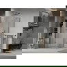Mexen Lima skladacia sprchová kabína 120 x 120 cm, transparentná, čierna - 856-120-120-70-00