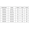 Mexen Velar posuvné sprchové dvere 140 cm, mráz, chróm - 871-140-000-31-01