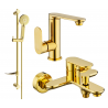 Mexen Milo DF40 vaňový set, zlatý - 713053DF40-50