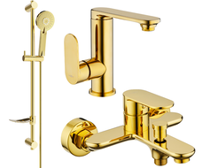Mexen Milo DF40 vaňový set, zlatý - 713053DF40-50
